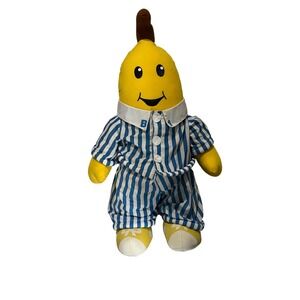 Vintage RARE Bananas in Pajamas B1 Plush 2.5 ft Tall Large Stuffed Toy Strip
